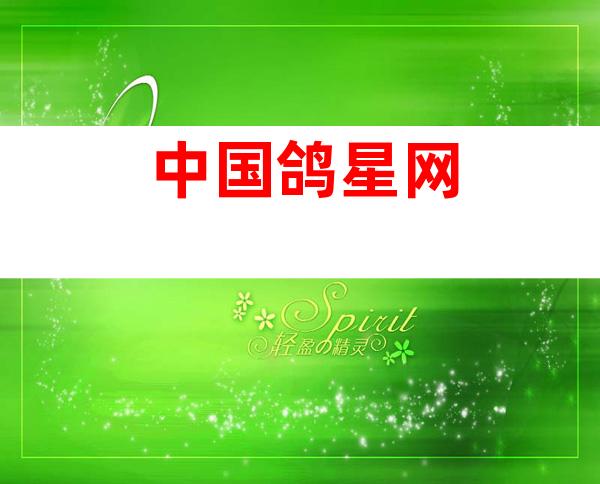中国鸽星网
