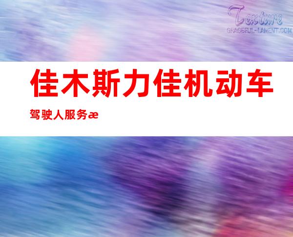 佳木斯力佳机动车驾驶人服务有限公司
