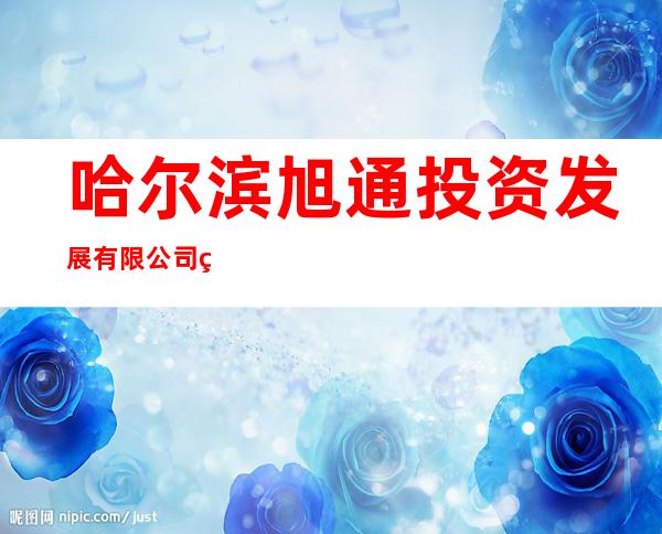 哈尔滨旭通投资发展有限公司物流分公司
