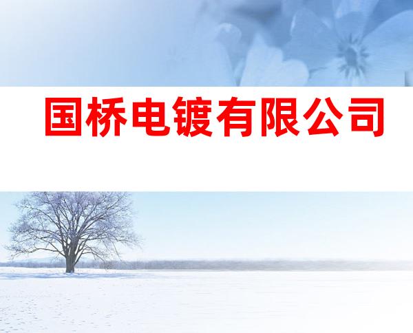 国桥电镀有限公司