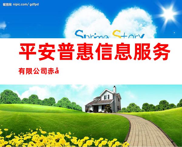平安普惠信息服务有限公司赤峰西拉沐沦大街分公司