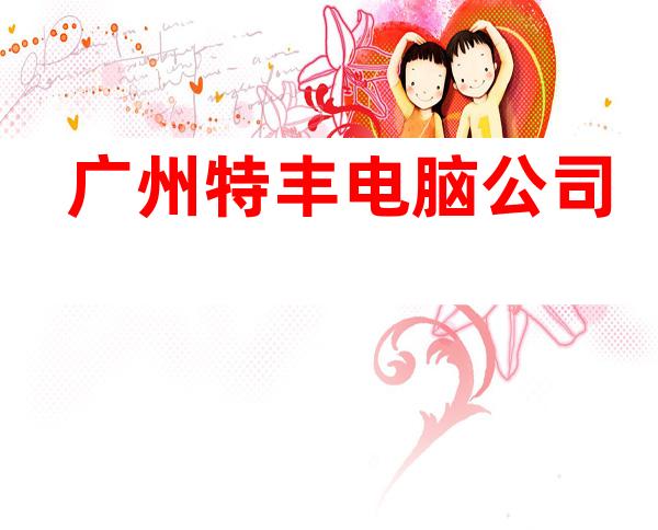 广州特丰电脑公司