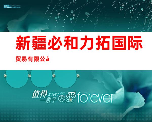 新疆必和力拓国际贸易有限公司