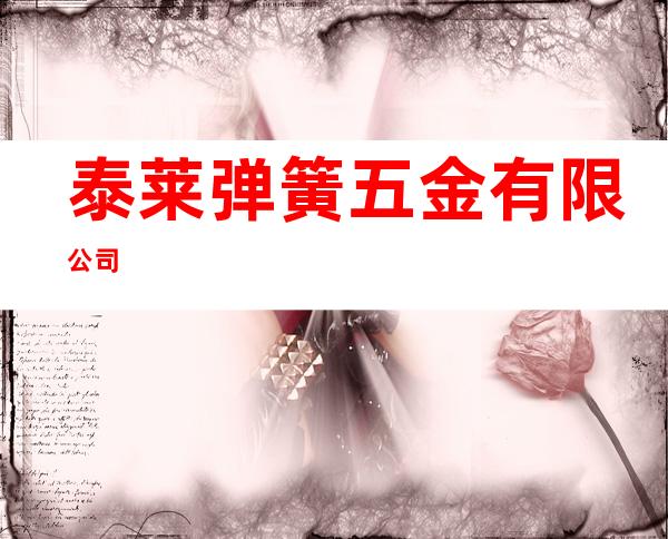 泰莱弹簧五金有限公司