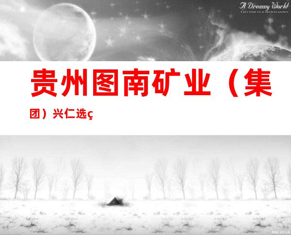 贵州图南矿业(集团)兴仁选煤有限责任公司