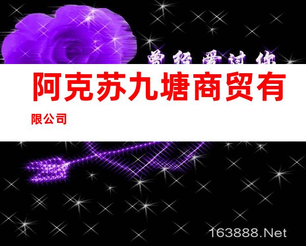 阿克苏九塘商贸有限公司